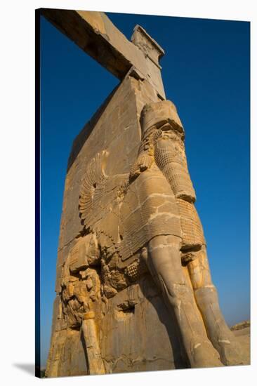 All Nations Gateway, Persepolis, UNESCO World Heritage Site, Iran, Middle East-James Strachan-Stretched Canvas