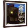 All Night Long They Play The Blues at the Galaxy Hotel-null-Framed Art Print