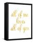 All of Me-Miyo Amori-Framed Stretched Canvas