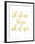 All of Me-Miyo Amori-Framed Art Print