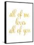 All of Me-Miyo Amori-Framed Stretched Canvas