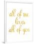 All of Me-Miyo Amori-Framed Art Print