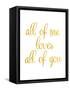 All of Me-Miyo Amori-Framed Stretched Canvas