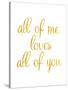 All of Me-Miyo Amori-Stretched Canvas