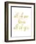 All of Me-Miyo Amori-Framed Art Print