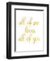 All of Me-Miyo Amori-Framed Art Print