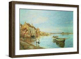 All on a Summer's Day, at Bosham, Sussex, 1888-Charles William Wyllie-Framed Giclee Print