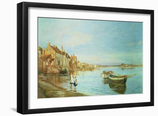 All on a Summer's Day, at Bosham, Sussex, 1888-Charles William Wyllie-Framed Giclee Print