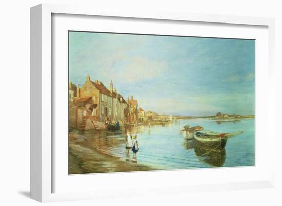All on a Summer's Day, at Bosham, Sussex, 1888-Charles William Wyllie-Framed Giclee Print