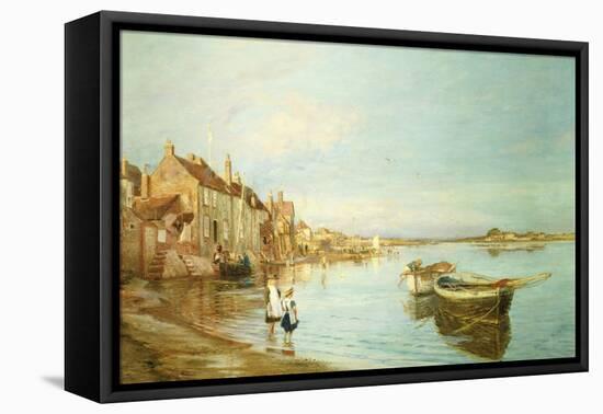 All on a Summer's Day, at Bosham, Sussex-Charles William Wyllie-Framed Stretched Canvas