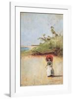 All on a Summer's Day-Charles Conder-Framed Premium Giclee Print