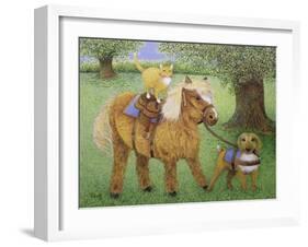 All Part of the Fun-Pat Scott-Framed Giclee Print