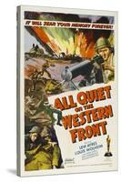 All Quiet On the Western Front, 1930, Directed by Lewis Milestone-null-Stretched Canvas