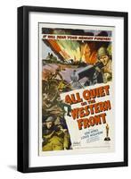 All Quiet On the Western Front, 1930, Directed by Lewis Milestone-null-Framed Giclee Print