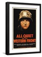 All Quiet On the Western Front, 1930, Directed by Lewis Milestone-null-Framed Giclee Print