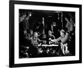 "All quiet on the western front" by Lewis Milestone Louis Volheim and Lew Ayers, 1930 (b/w photo)-null-Framed Photo