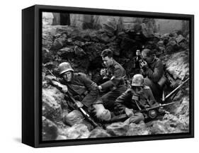 ALL QUIET ON THE WESTERN FRONT by Lewis Milestone with Ben Alexander, Lew Ayres, Louis Wolheim, 193-null-Framed Stretched Canvas