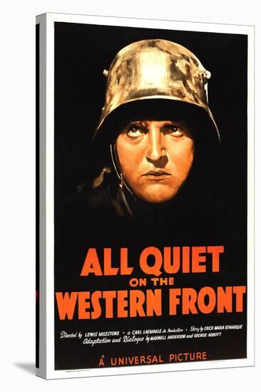 All Quiet on the Western Front, Lew Ayres, 1930-null-Stretched Canvas