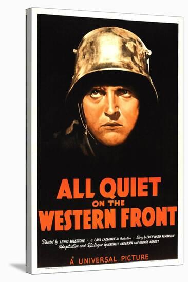 All Quiet on the Western Front, Lew Ayres, 1930-null-Stretched Canvas