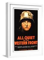 All Quiet on the Western Front, Lew Ayres, 1930-null-Framed Art Print