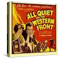 All Quiet on the Western Front, Lew Ayres, 1930-null-Stretched Canvas