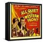 All Quiet on the Western Front, Lew Ayres, 1930-null-Framed Stretched Canvas