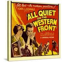 All Quiet on the Western Front, Lew Ayres, 1930-null-Stretched Canvas