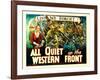 All Quiet on the Western Front, Poster Art, 1930-null-Framed Art Print