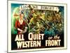 All Quiet on the Western Front, Poster Art, 1930-null-Mounted Art Print