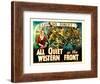 All Quiet on the Western Front, Poster Art, 1930-null-Framed Art Print