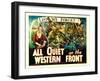 All Quiet on the Western Front, Poster Art, 1930-null-Framed Art Print