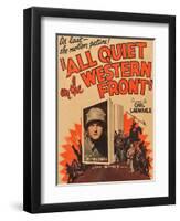 All Quiet on the Western Front-null-Framed Art Print