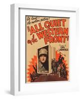 All Quiet on the Western Front-null-Framed Art Print