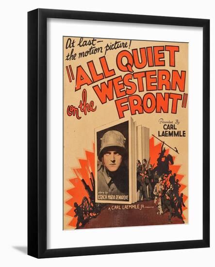 All Quiet on the Western Front-null-Framed Art Print