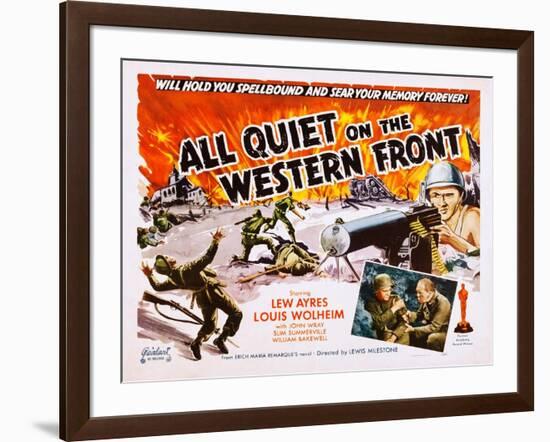 All Quiet on the Western Front-null-Framed Art Print