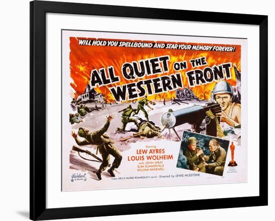 All Quiet on the Western Front-null-Framed Art Print