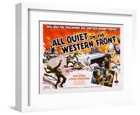 All Quiet on the Western Front-null-Framed Art Print