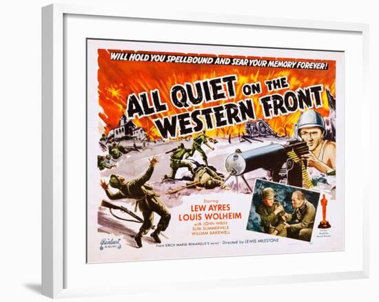 All Quiet on the Western Front-null-Framed Art Print