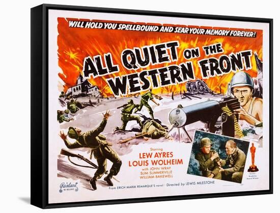 All Quiet on the Western Front-null-Framed Stretched Canvas