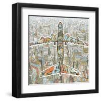 All's Right With the World-HR-FM-Framed Art Print