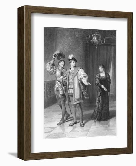 All's Well That Ends Well by William Shakespeare-Frank Dicksee-Framed Giclee Print