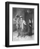 All's Well That Ends Well by William Shakespeare-Frank Dicksee-Framed Giclee Print