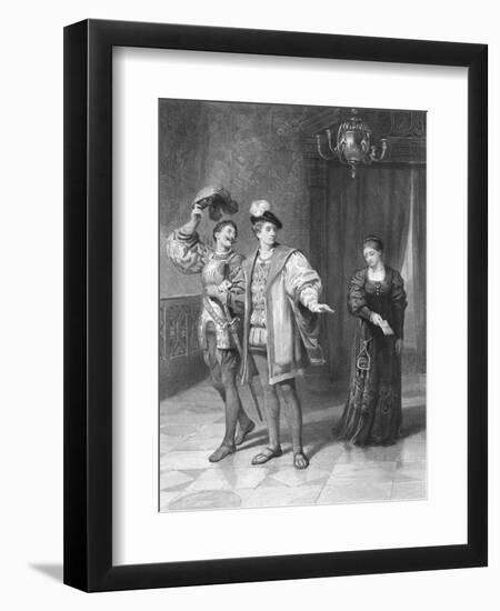 All's Well That Ends Well by William Shakespeare-Frank Dicksee-Framed Giclee Print