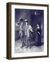 All's Well That Ends Well by William Shakespeare-Frank Dicksee-Framed Giclee Print