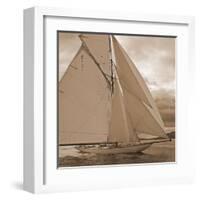 All Sails Unfurled-null-Framed Art Print