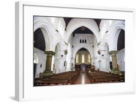 All Saints Anglican Church Interior-Matthew Williams-Ellis-Framed Photographic Print