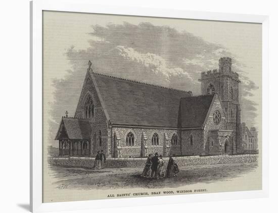 All Saints' Church, Bray Wood, Windsor Forest-Frank Watkins-Framed Giclee Print