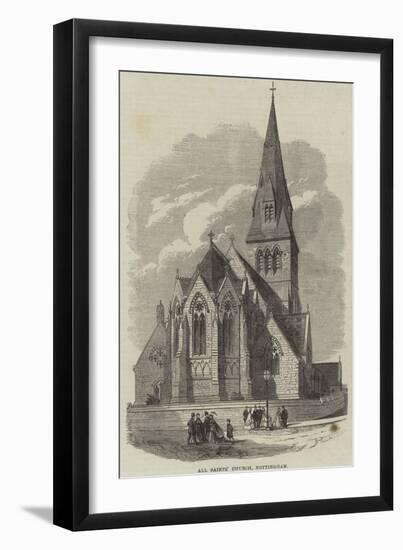 All Saints' Church, Nottingham-null-Framed Giclee Print