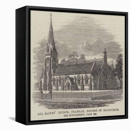 All Saints' Church, Prahran, Diocese of Melbourne-null-Framed Stretched Canvas