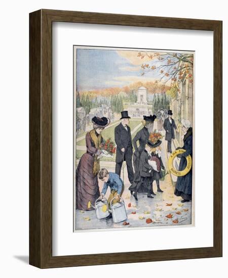 All Saints Day, 1902-null-Framed Giclee Print